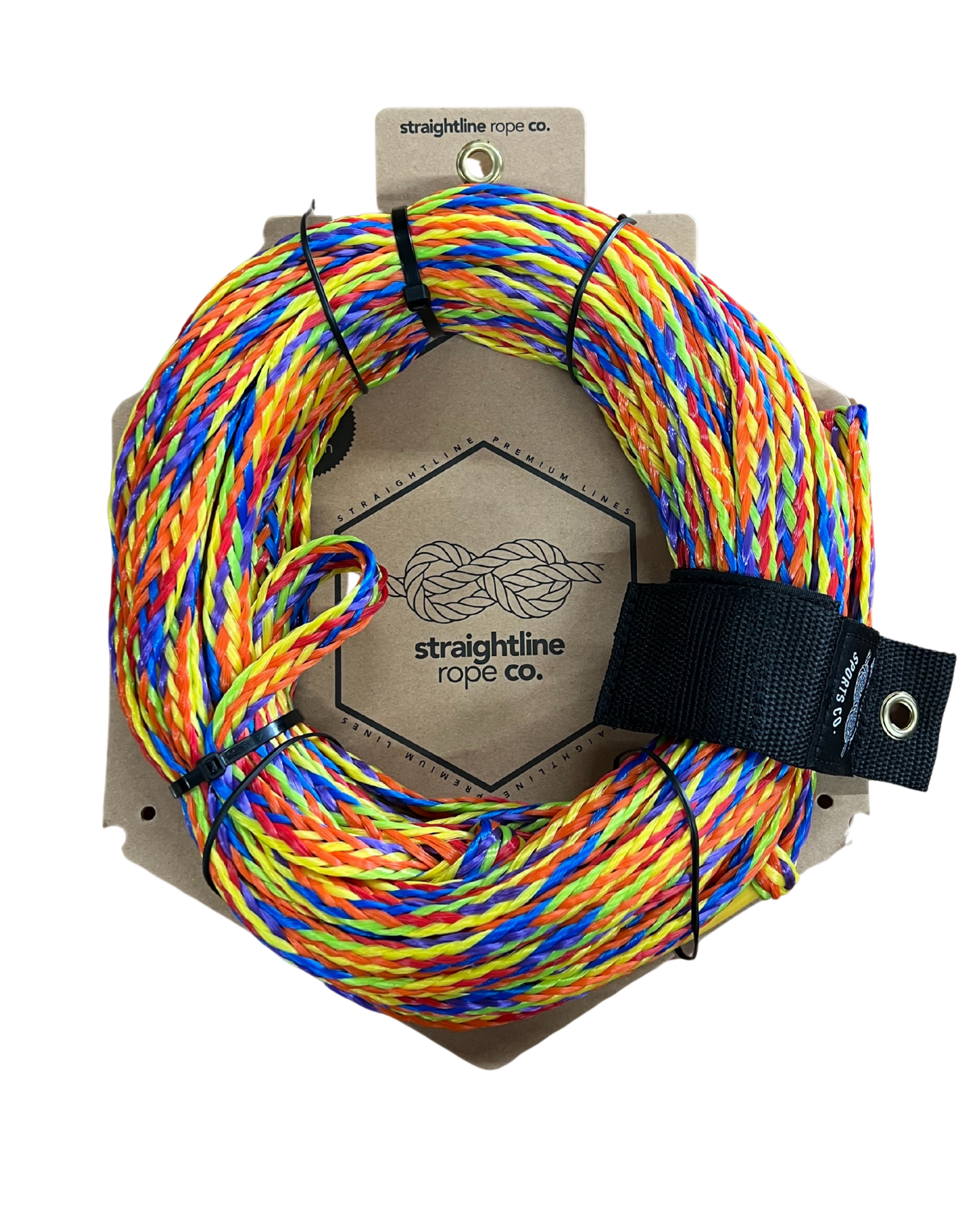 Straightline Deluxe Mainline - Acid Rain Waterski Ropes & Handles - Trojan Wake Ski Snow