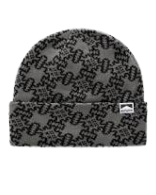 Autumn Landscape - Black Unisex Beanies - Trojan Wake Ski Snow