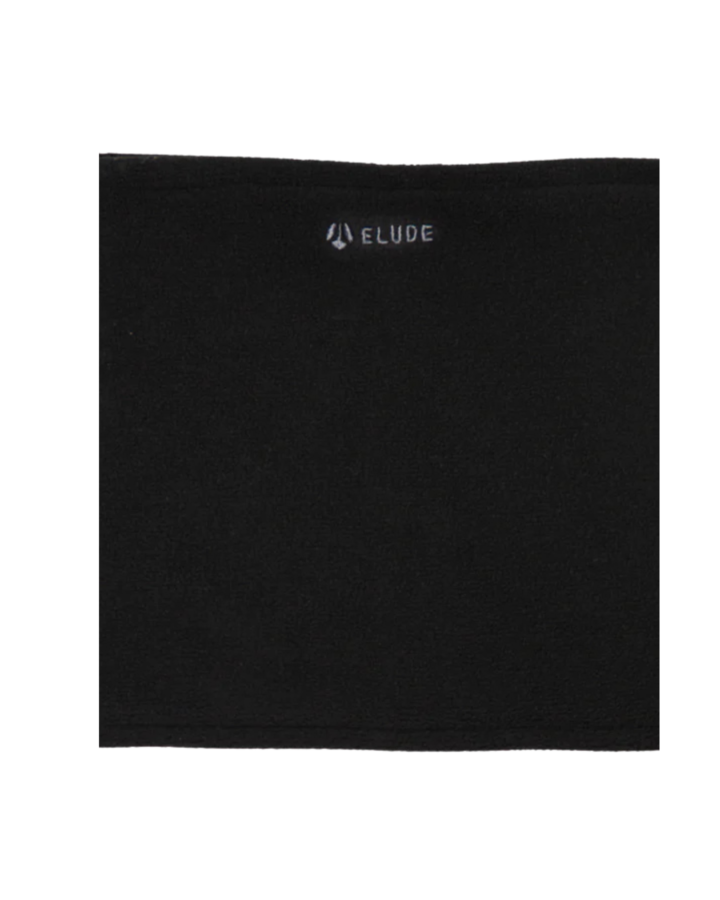 Elude Men's Double Layer Neck Warmer - True Black Unisex Neck Warmers & Face Masks - Trojan Wake Ski Snow