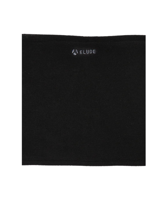 Elude Men's Double Layer Neck Warmer - True Black Unisex Neck Warmers & Face Masks - Trojan Wake Ski Snow