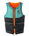 KGB Teen Tempo Vest - Neon Teal Life Jackets - Trojan Wake Ski Snow