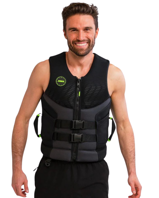 Jobe Premium Neoprene Men's Life Jacket - Black Life Jackets - Trojan Wake Ski Snow