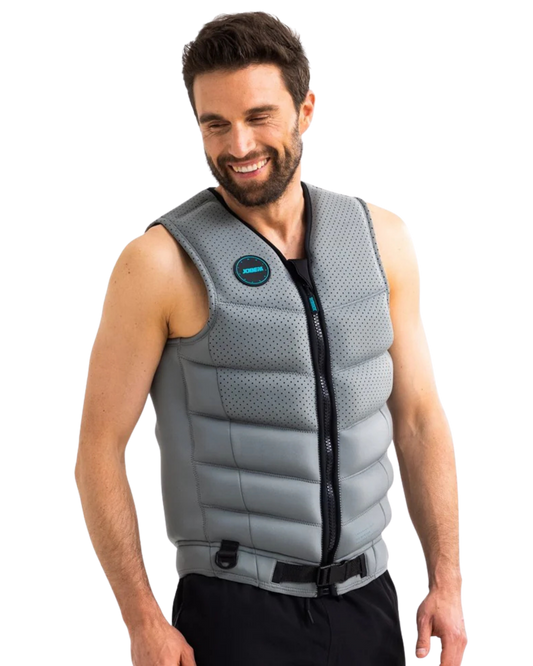 Jobe Fragment Men's Life Jacket - Grey Life Jackets - Trojan Wake Ski Snow