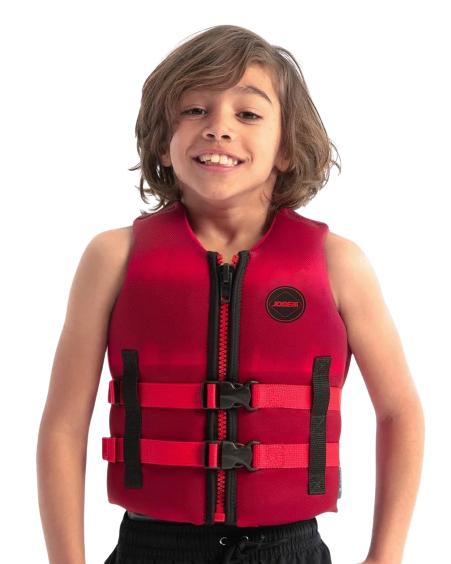 Jobe Neoprene Kids' Life Jacket - Red