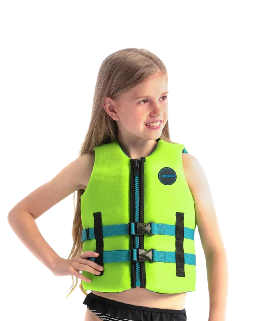 Jobe Neoprene Kids' Life Jacket - Lime Green