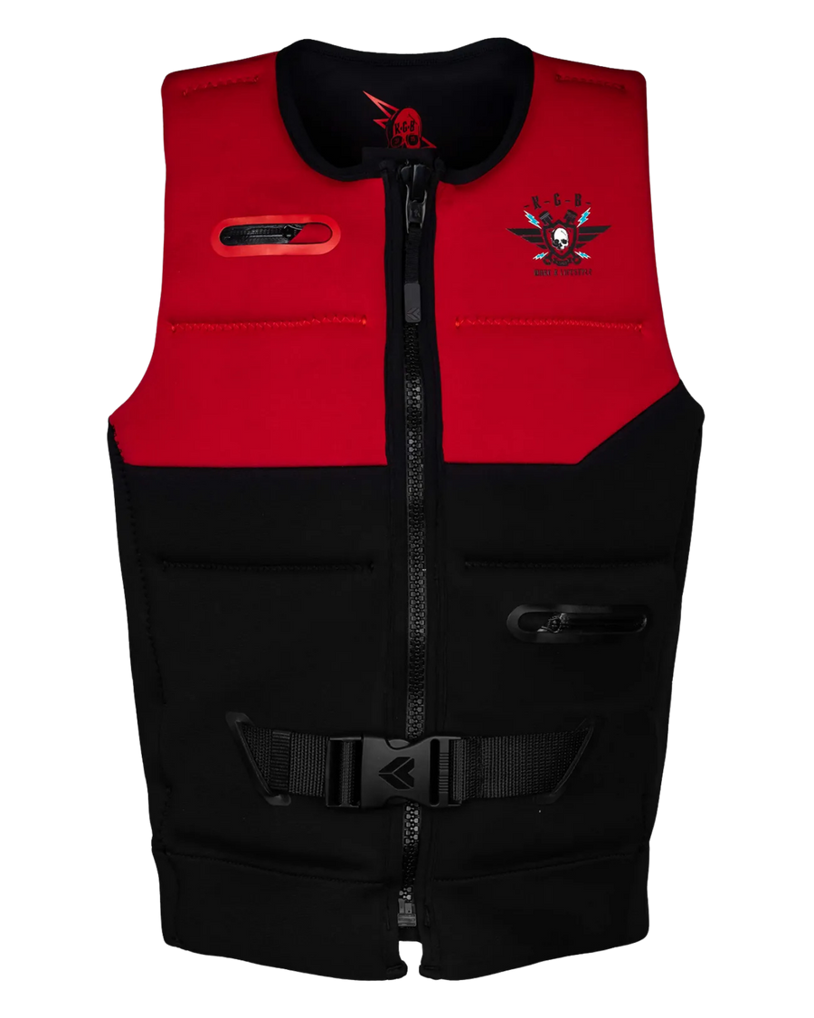 KGB Men's Maverick Vest - L50 Red