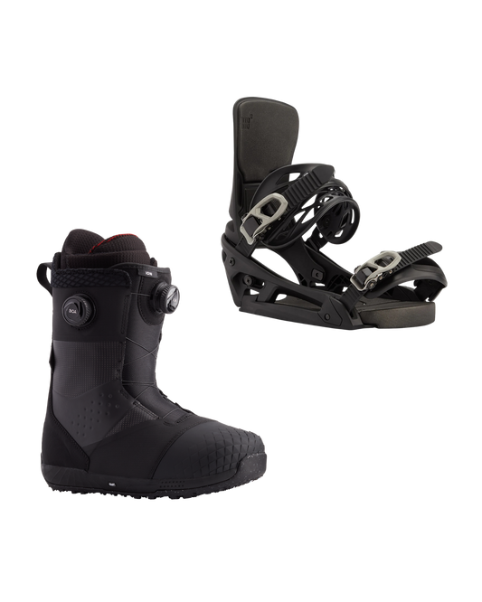 Burton Ion BOA's w/ Cartel X EST - Advanced Setup Boot & Binding Packages - Trojan Wake Ski Snow