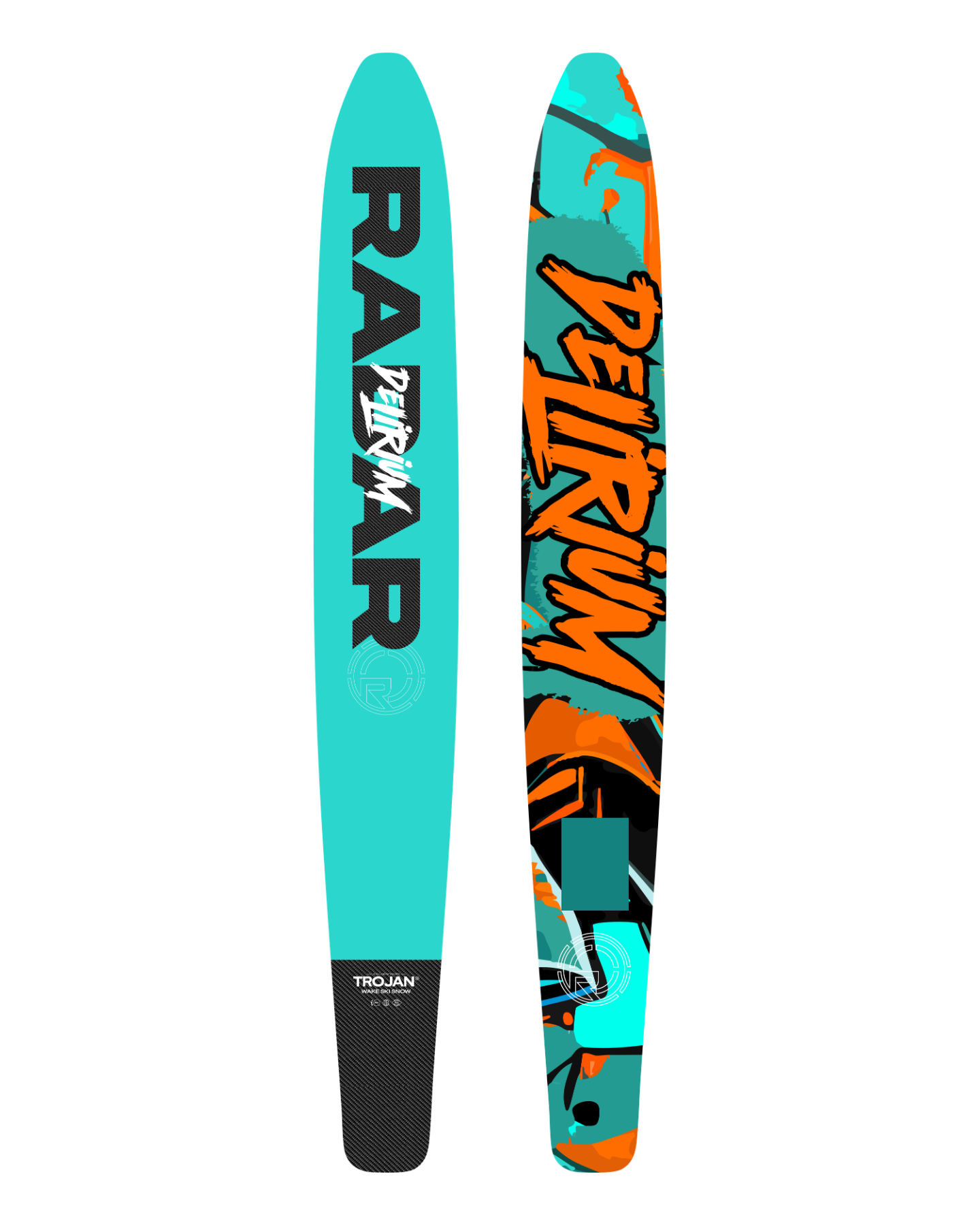 Radar Delirium Waterski - 2027 Waterskis - Trojan Wake Ski Snow