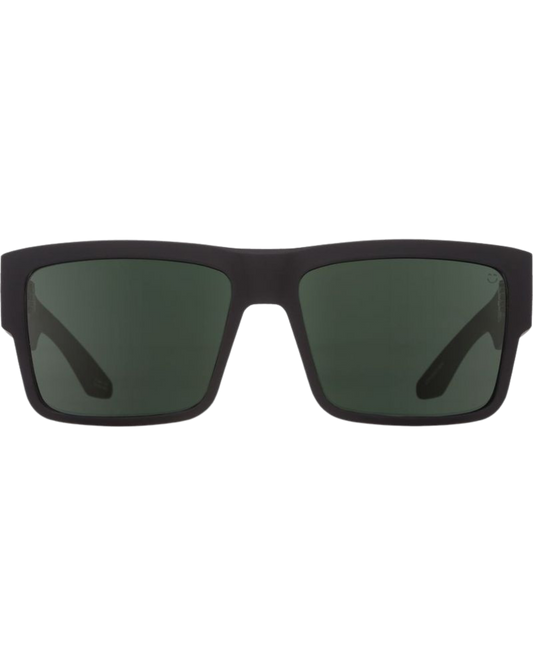Spy Cyrus - Matte Black Ice / Happy Gray Green Sunglasses - Trojan Wake Ski Snow