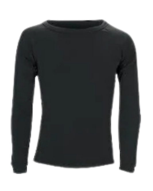 Sherpa Unisex Polypro L/S Thermal Top - Black