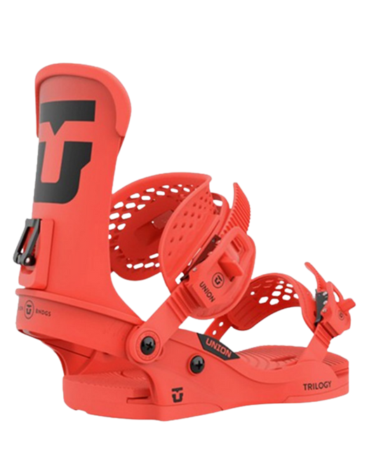 Union Trilogy Women's Snowboard Bindings - Coral