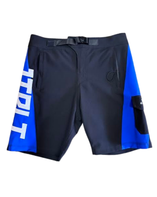 Jetpilot RX Boardshort - Black/Blue
