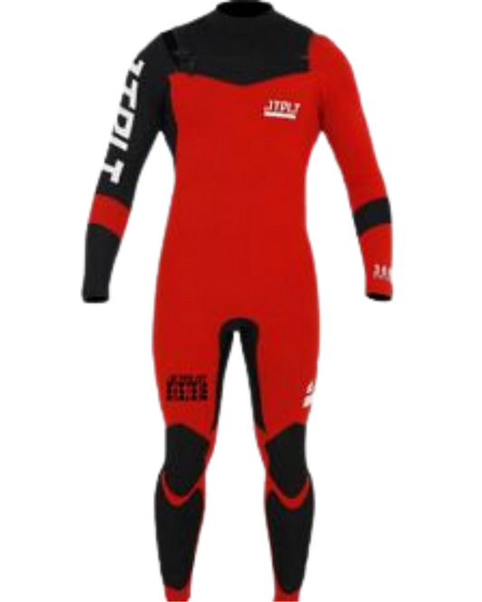 Jetpilot RX1 Men's 4X3 CZ LS GBS Steamer - Red/Black