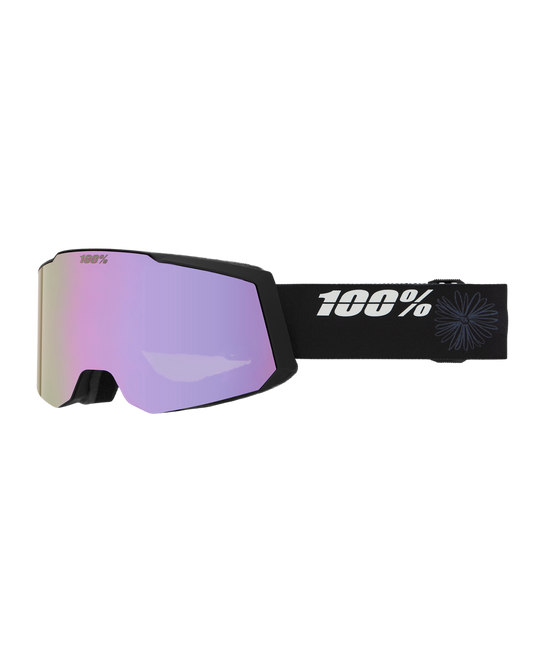 100% Snowcraft S Goggle Zoi - Hiper Smoke W/ Lavender Mirror - 2024