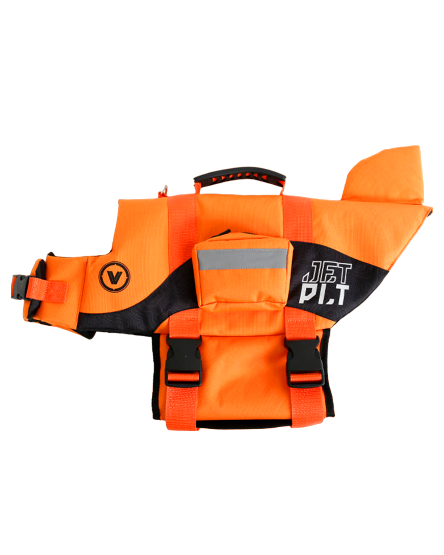 Jetpilot Venture Dog Pfd - Orange - 2024 Dog Vest - Trojan Wake Ski Snow