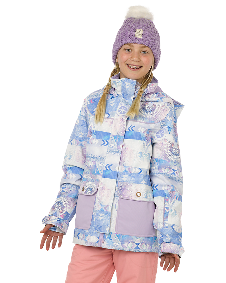Rojo Elin Girl's Snow Jacket - Eira - 2023 Kids' Snow Jackets - Trojan Wake Ski Snow