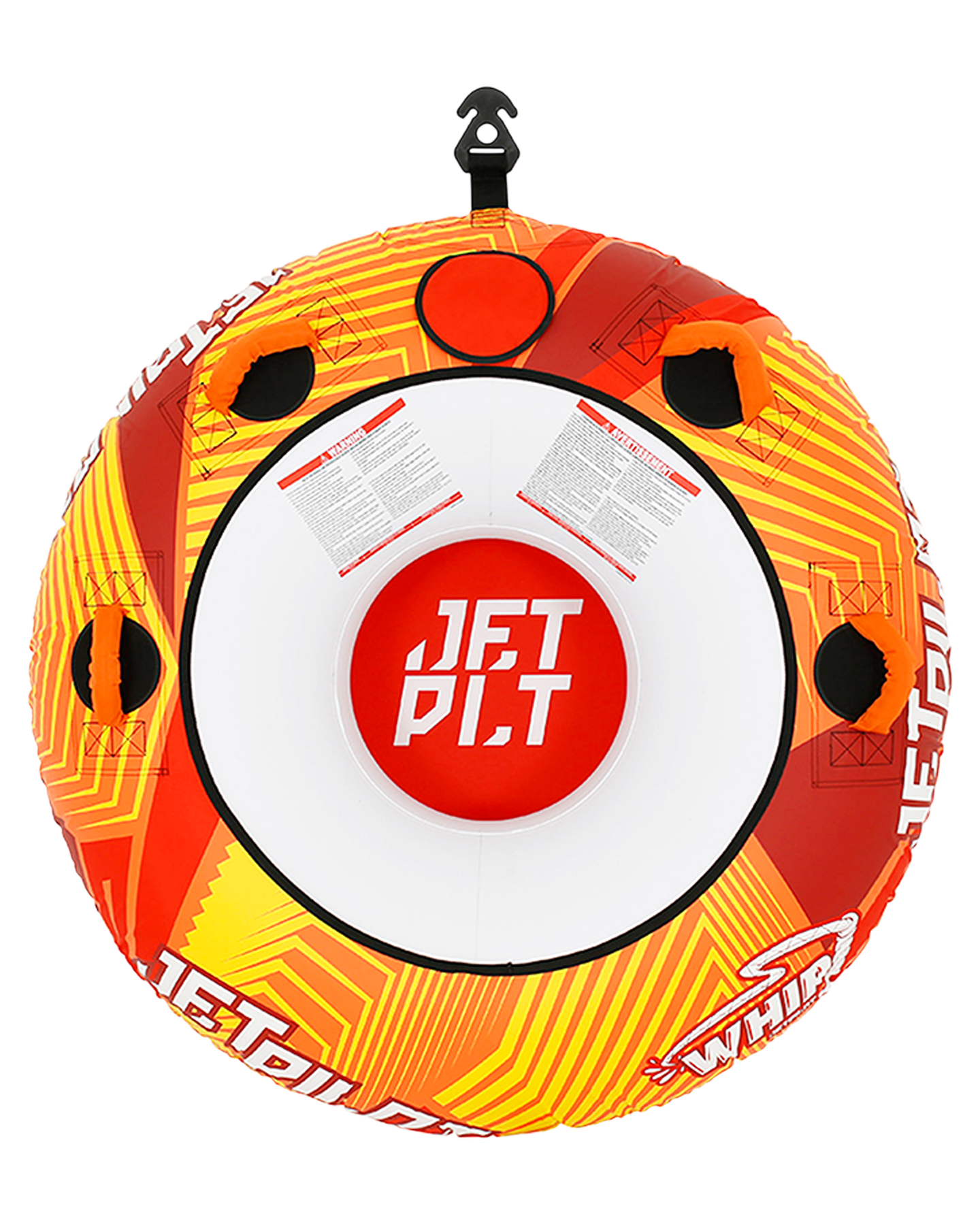 Jetpilot Whip Towable - Red/Orange - 2024 Tubes - Trojan Wake Ski Snow