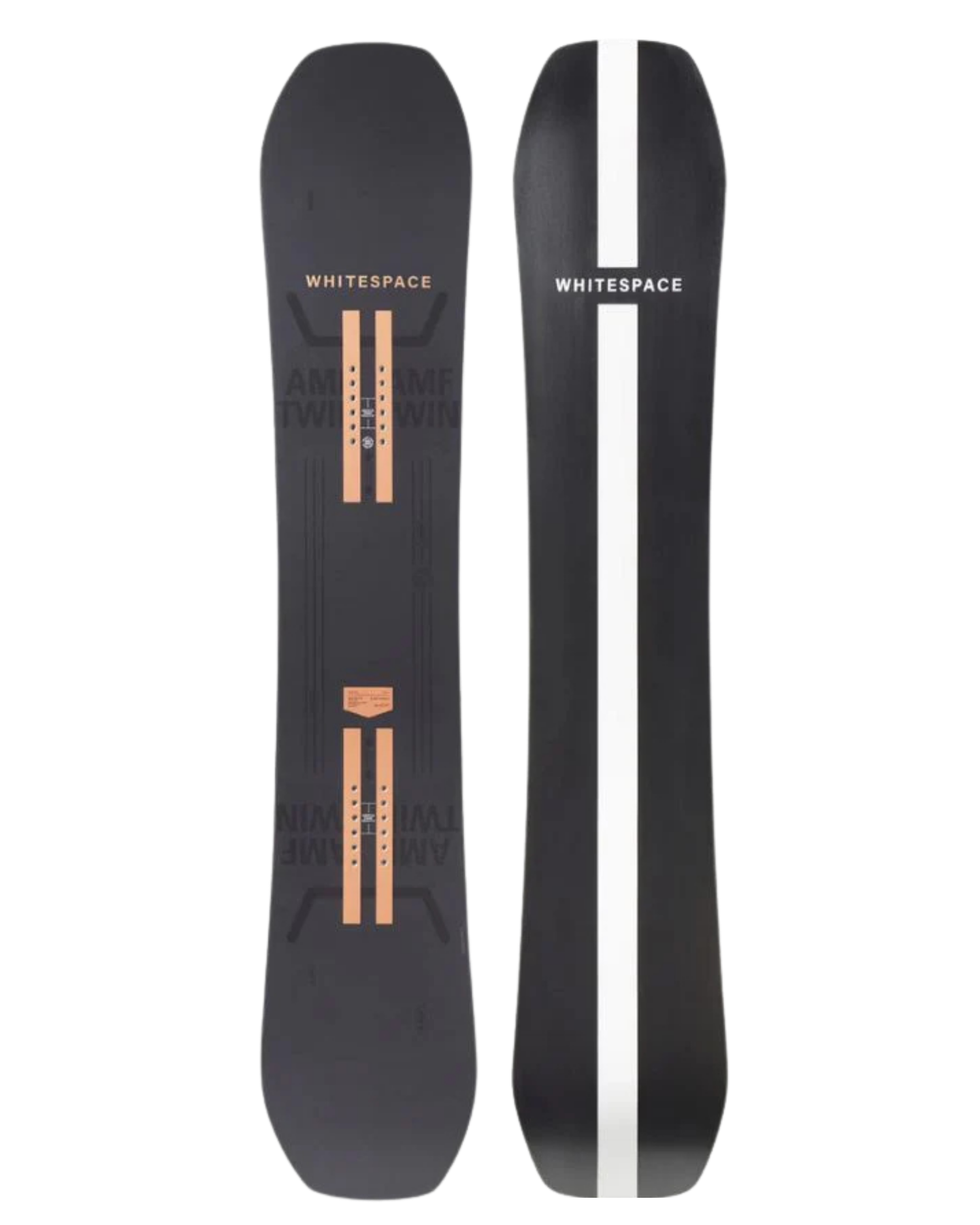 Whitespace AMF Twin Afterglow Snowboard Unisex Snowboards - Trojan Wake Ski Snow