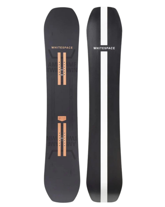 Whitespace AMF Twin Afterglow Snowboard Unisex Snowboards - Trojan Wake Ski Snow