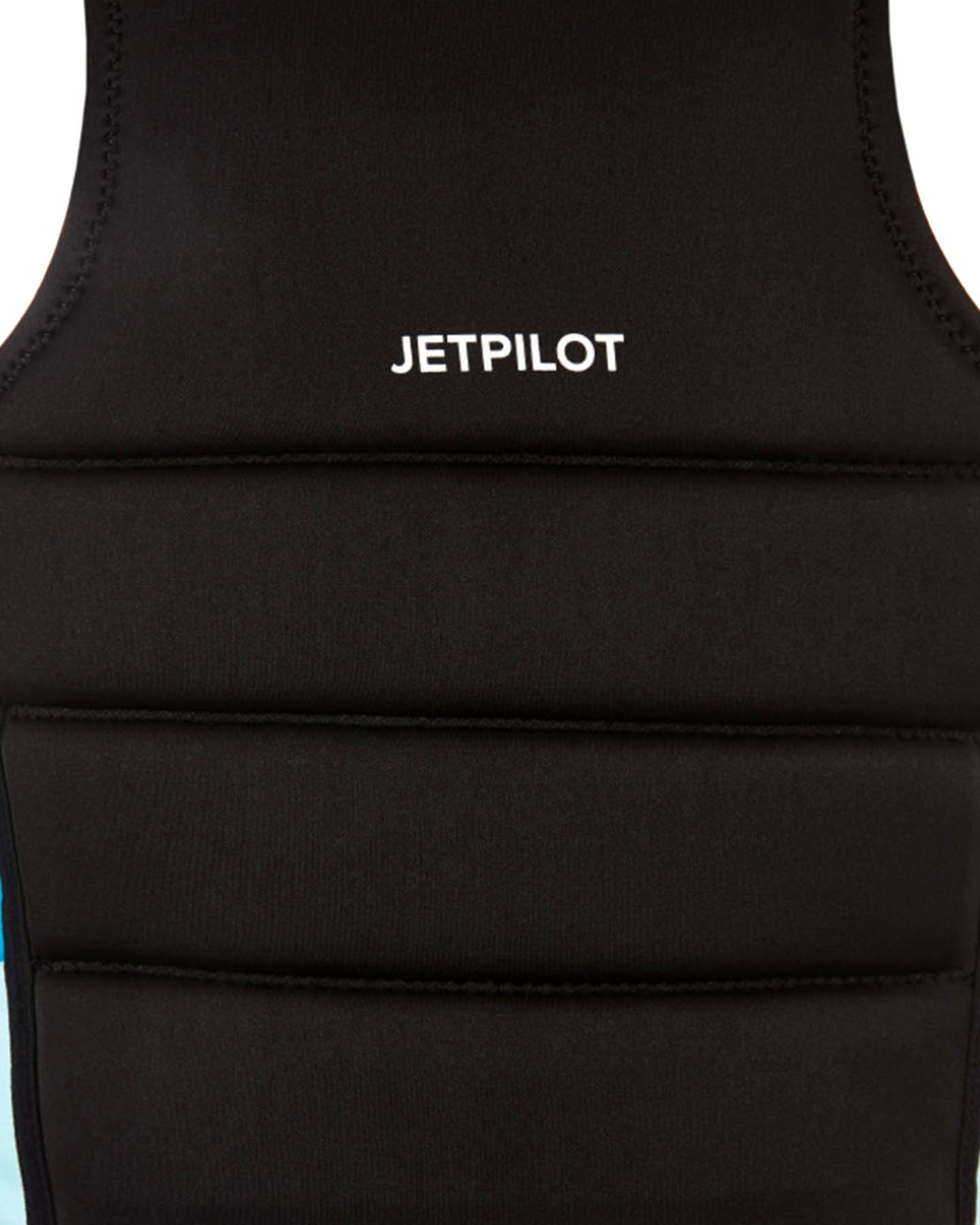 Jetpilot X1 Boys Youth Neo Vest - Black/Blue - 2024 Life Jackets - Kids - Trojan Wake Ski Snow