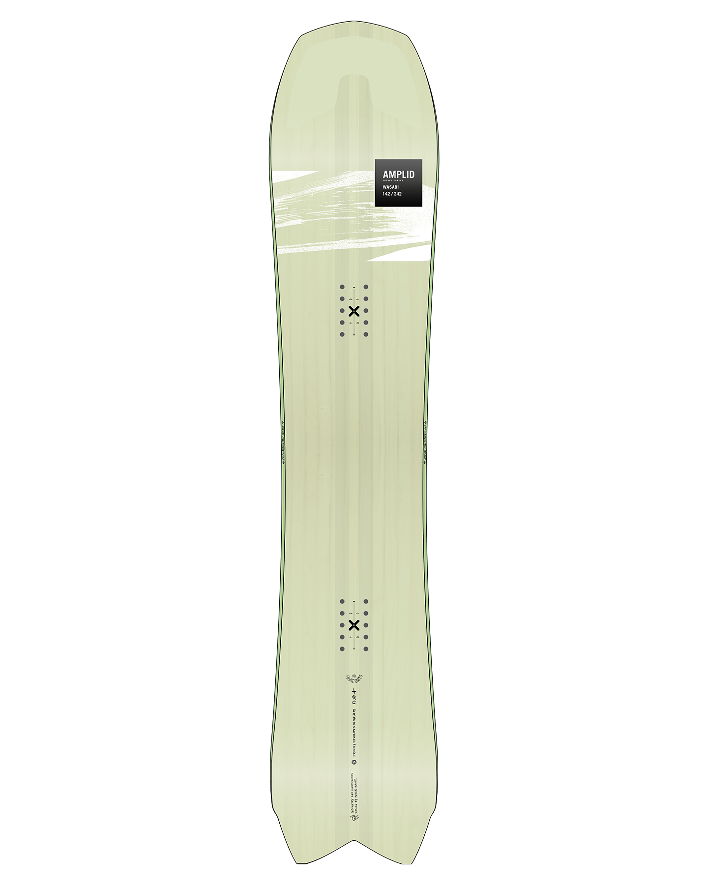 Amplid The Wasabi Snowboard - 2025 Men's Snowboards - Trojan Wake Ski Snow