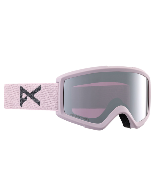 Anon Helix 2.0 Snow Goggles + Bonus Lens - Elderberry/Perceive Sunny Onyx Lens Men's Snow Goggles - Trojan Wake Ski Snow