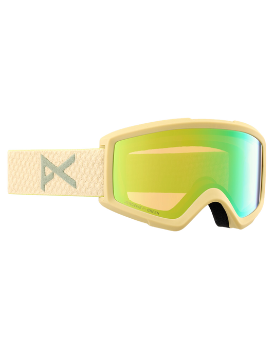 Anon Helix 2.0 Snow Goggles + Bonus Lens - Mushroom/Perceive Variable Green Lens Snow Goggles - Mens - Trojan Wake Ski Snow