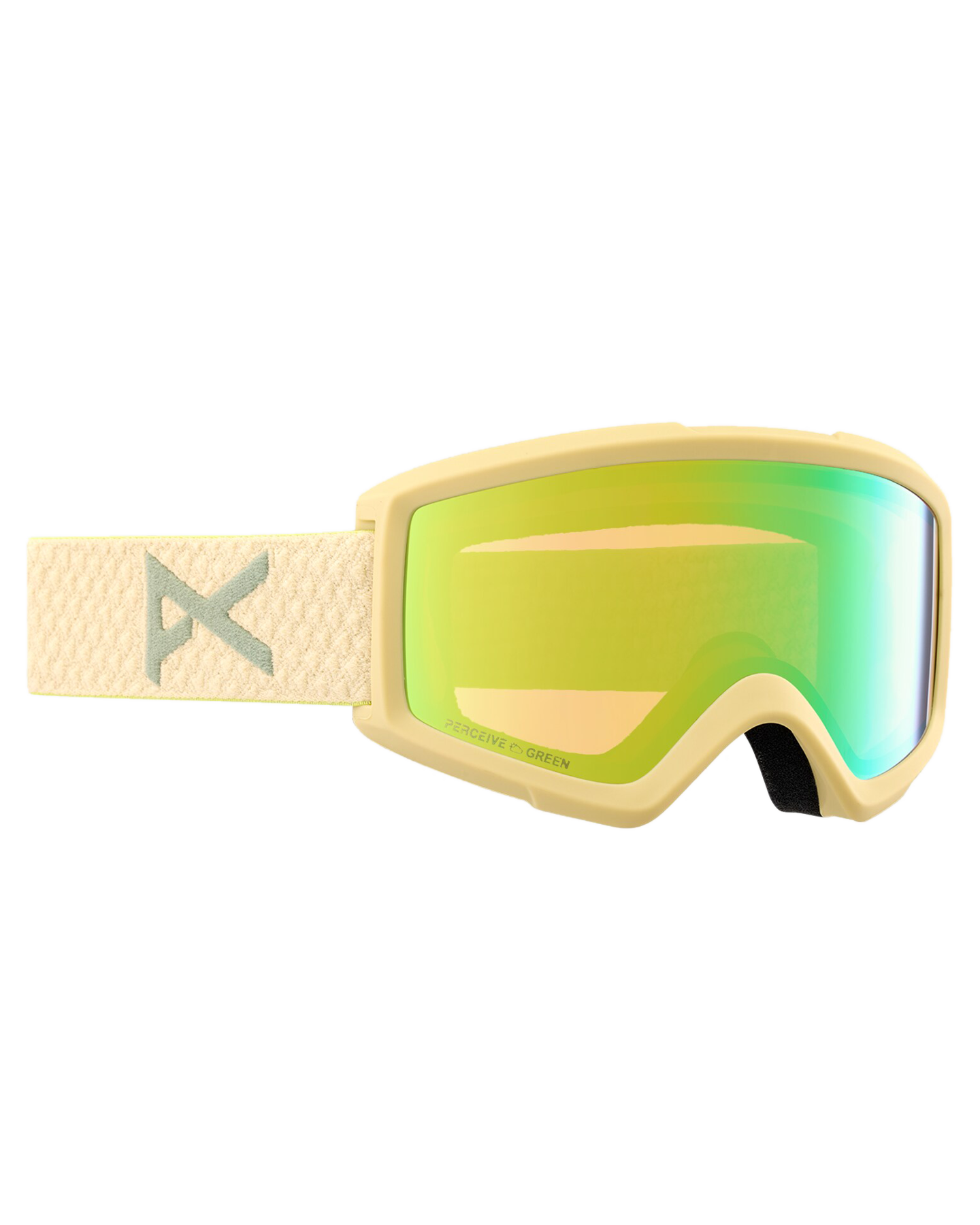 Anon Helix 2.0 Snow Goggles + Bonus Lens - Mushroom/Perceive Variable Green Lens Men's Snow Goggles - Trojan Wake Ski Snow