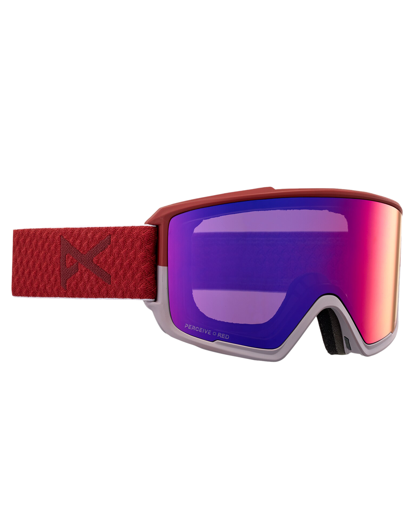Anon M3 Snow Goggles + Bonus Lens + Mfi® Face Mask - Mars/Perceive Sunny Red Lens Snow Goggles - Mens - Trojan Wake Ski Snow
