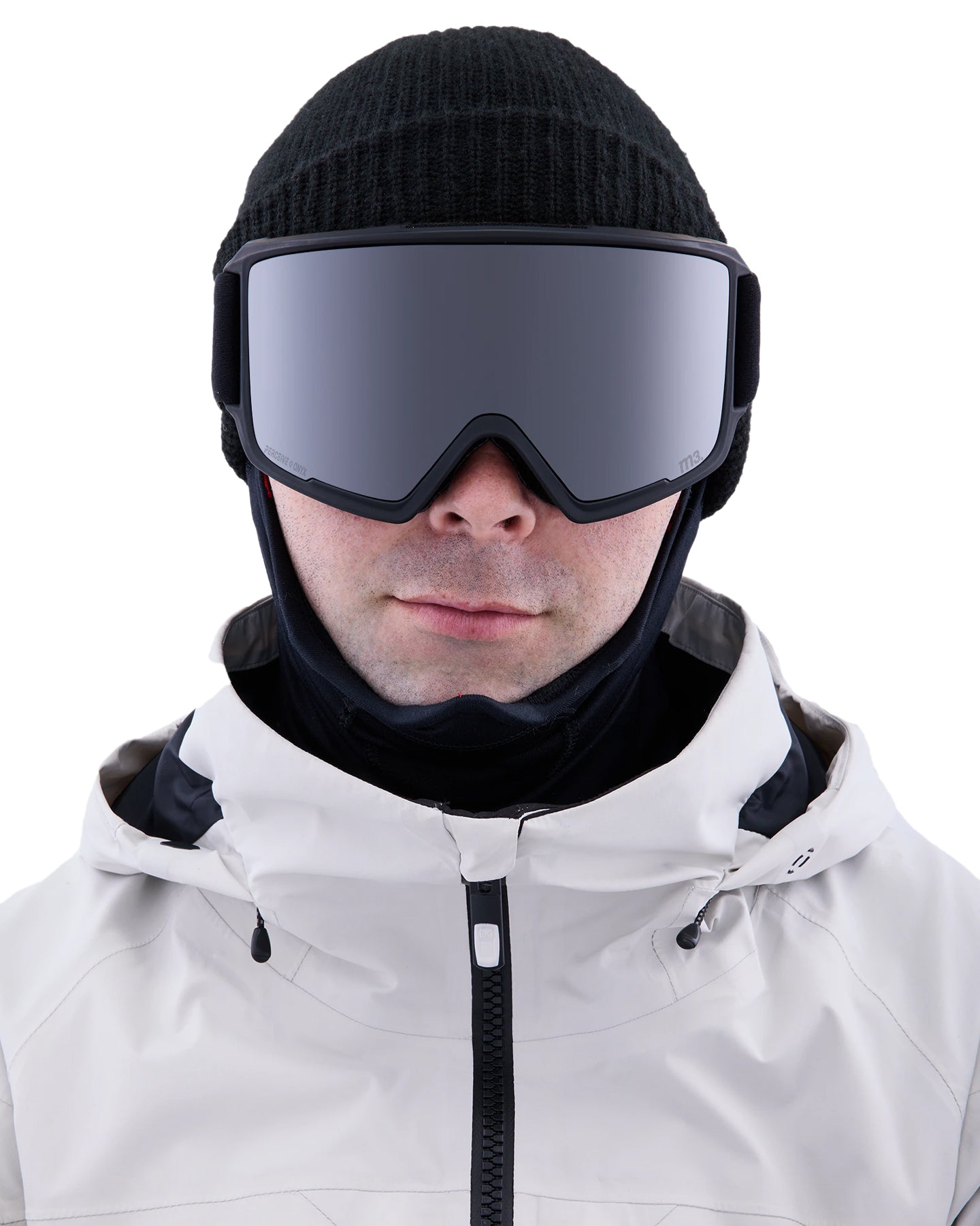 Anon M3 Snow Goggles + Bonus Lens + Mfi® Face Mask - Smoke/Perceive Sunny Onyx Lens Snow Goggles - Mens - Trojan Wake Ski Snow