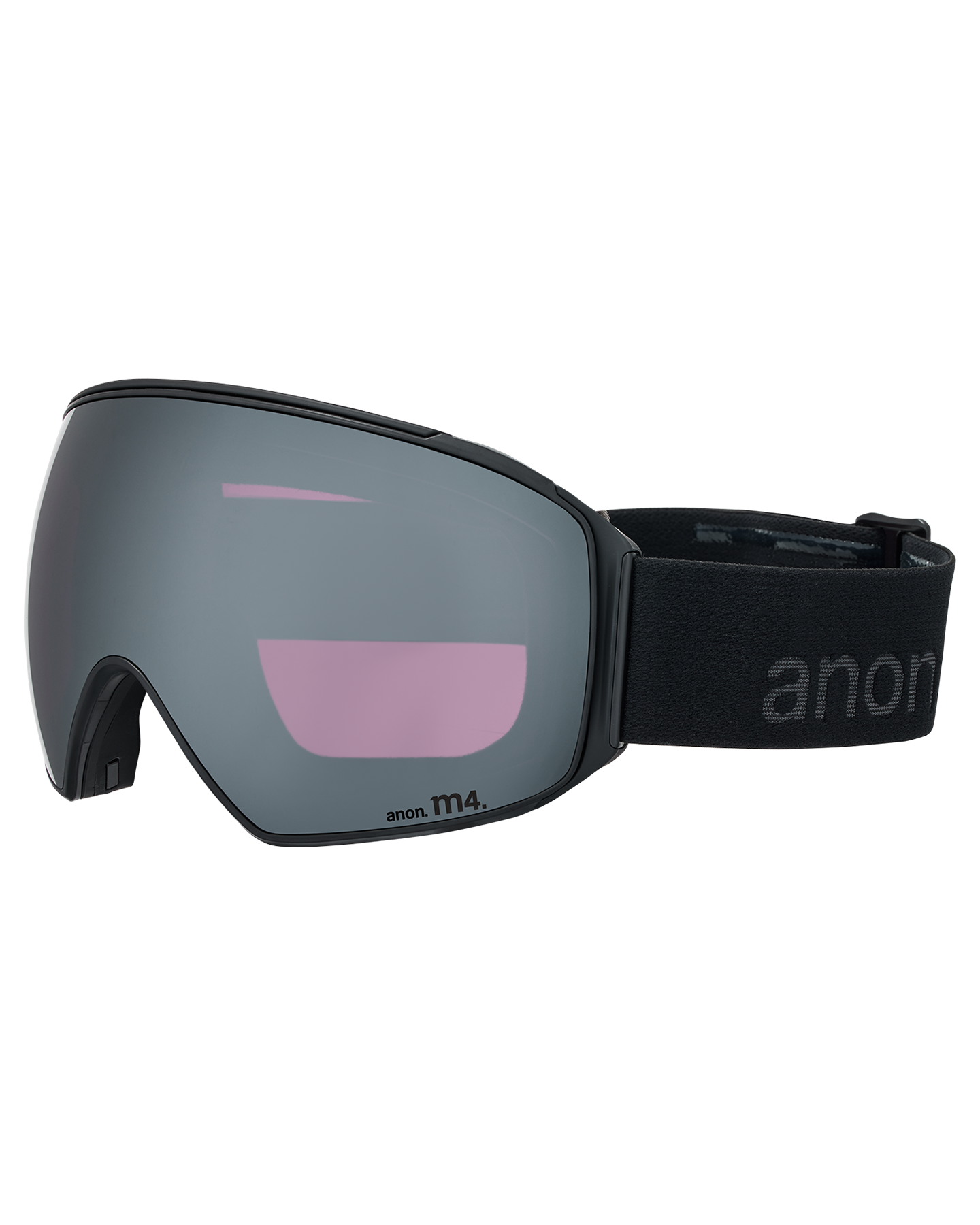 Anon M4 (Toric) Low Bridge Snow Goggles + Bonus Lens + MFI® Face Mask - Smoke/Perceive Sunny Onyx Unisex Snow Goggles - Trojan Wake Ski Snow