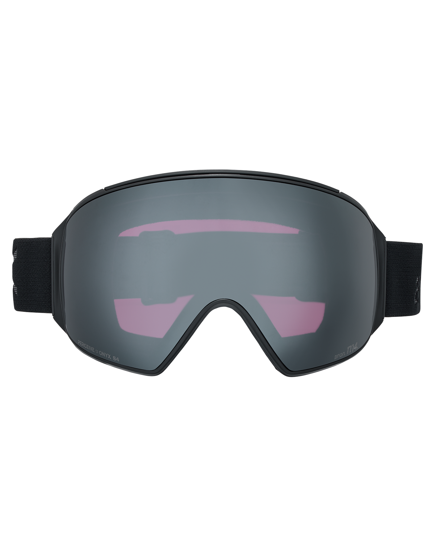 Anon M4 (Toric) Low Bridge Snow Goggles + Bonus Lens + MFI® Face Mask - Smoke/Perceive Sunny Onyx Unisex Snow Goggles - Trojan Wake Ski Snow