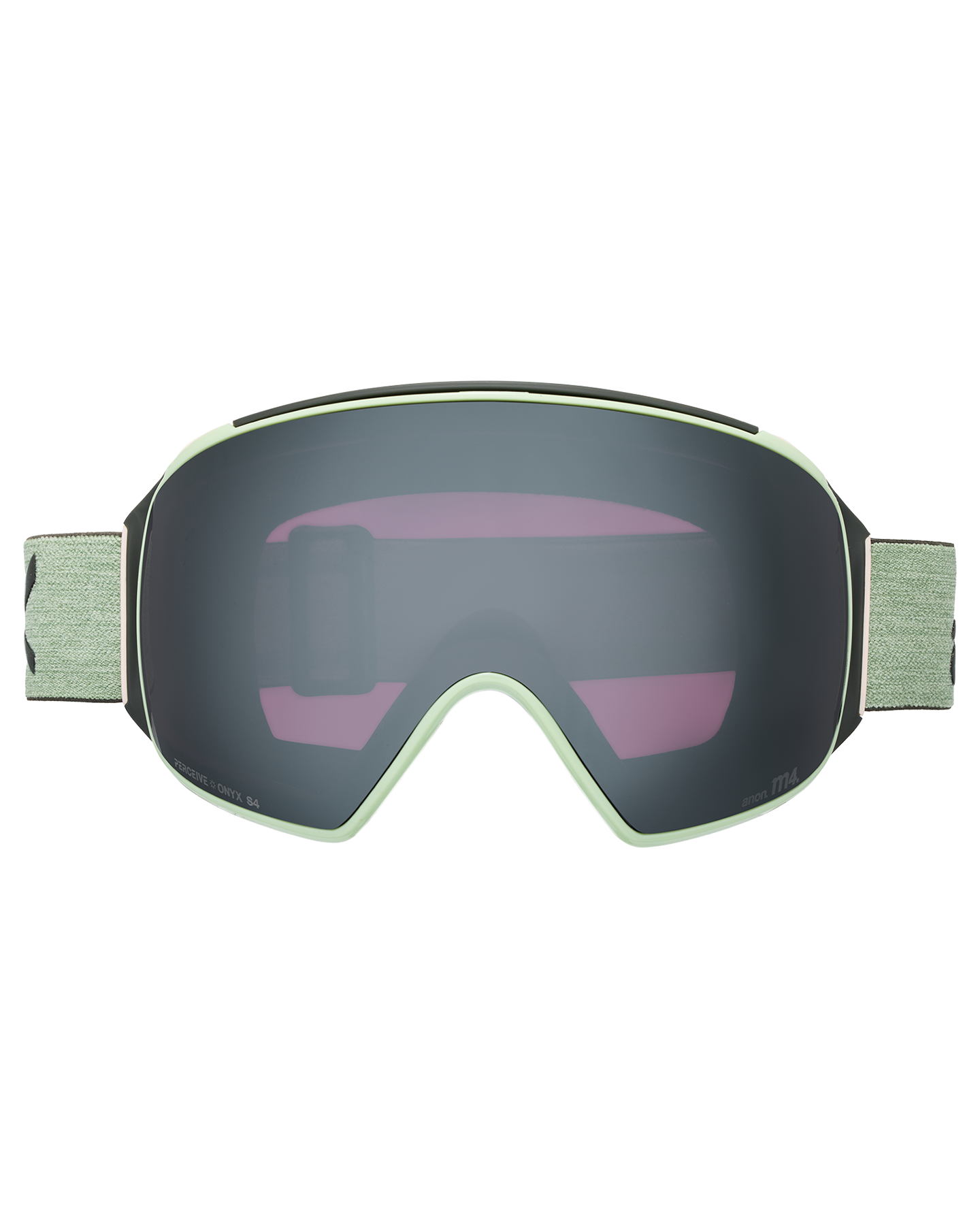 Anon M4 (Toric) Snow Goggles + Bonus Lens + MFI® Face Mask - Soft Sage/Perceive Sunny Onyx Unisex Snow Goggles - Trojan Wake Ski Snow