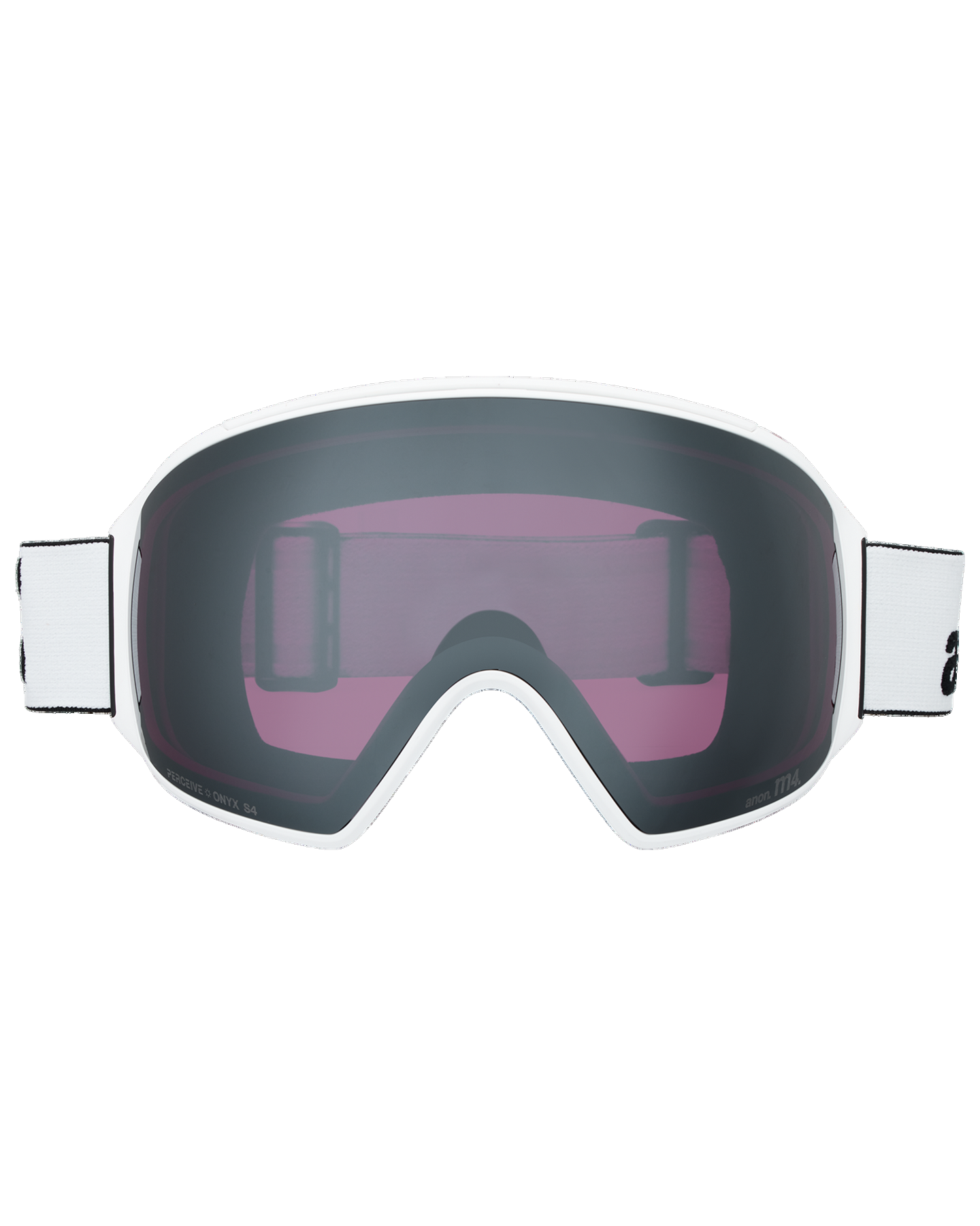 Anon M4 (Toric) Snow Goggles + Bonus Lens + MFI® Face Mask - White/Perceive Sunny Onyx