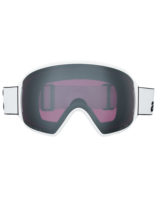 Anon M4 (Toric) Snow Goggles + Bonus Lens + MFI® Face Mask - White/Perceive Sunny Onyx