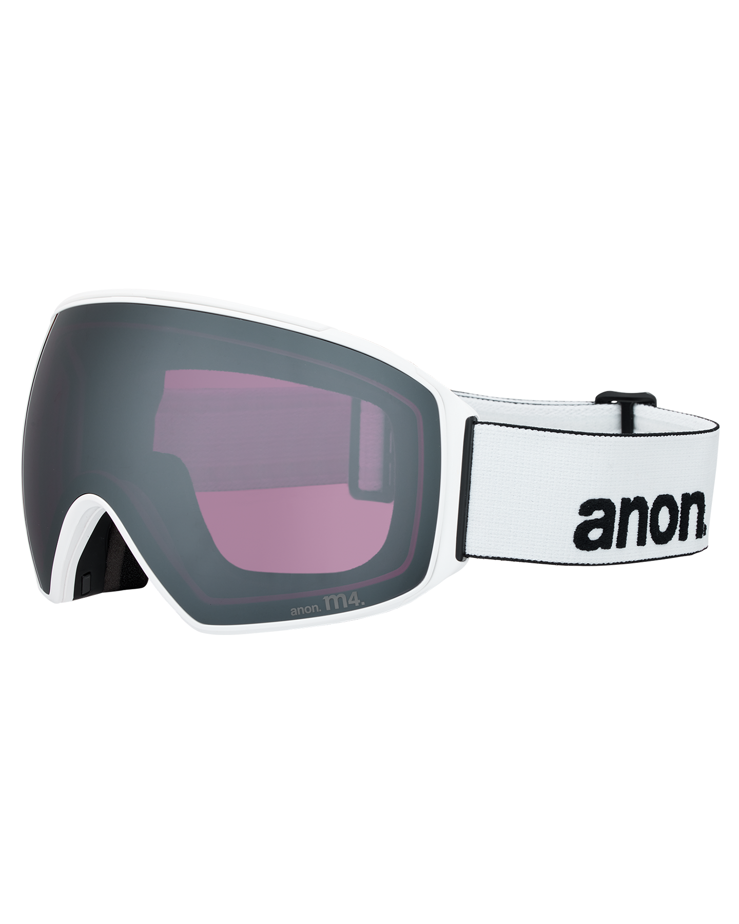 Anon M4 (Toric) Snow Goggles + Bonus Lens + MFI® Face Mask - White/Perceive Sunny Onyx Unisex Snow Goggles - Trojan Wake Ski Snow