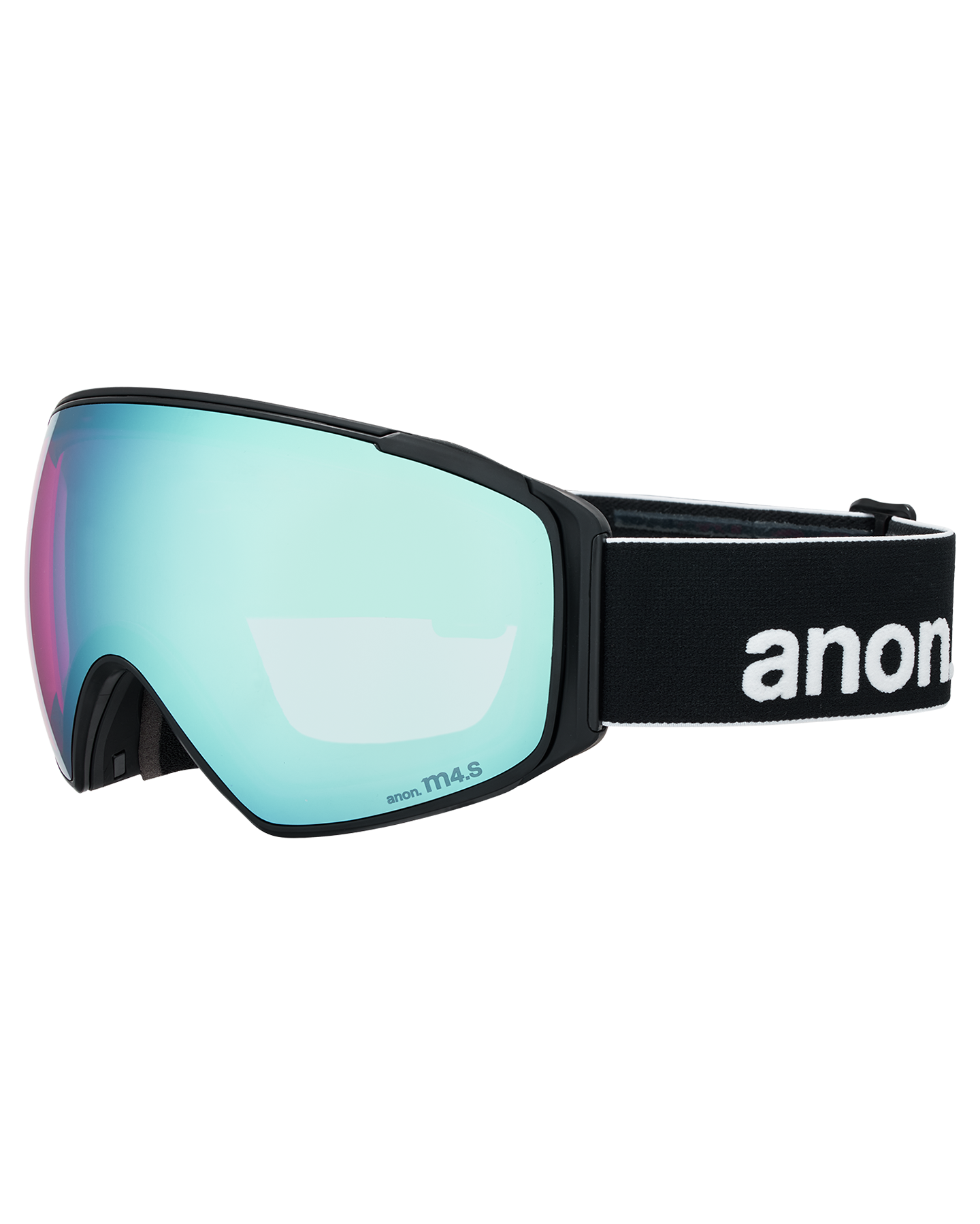 Anon M4S (Toric) Low Bridge Snow Goggles + Bonus Lens + MFI® Face Mask - Black/Perceive Variable Blue Unisex Snow Goggles - Trojan Wake Ski Snow