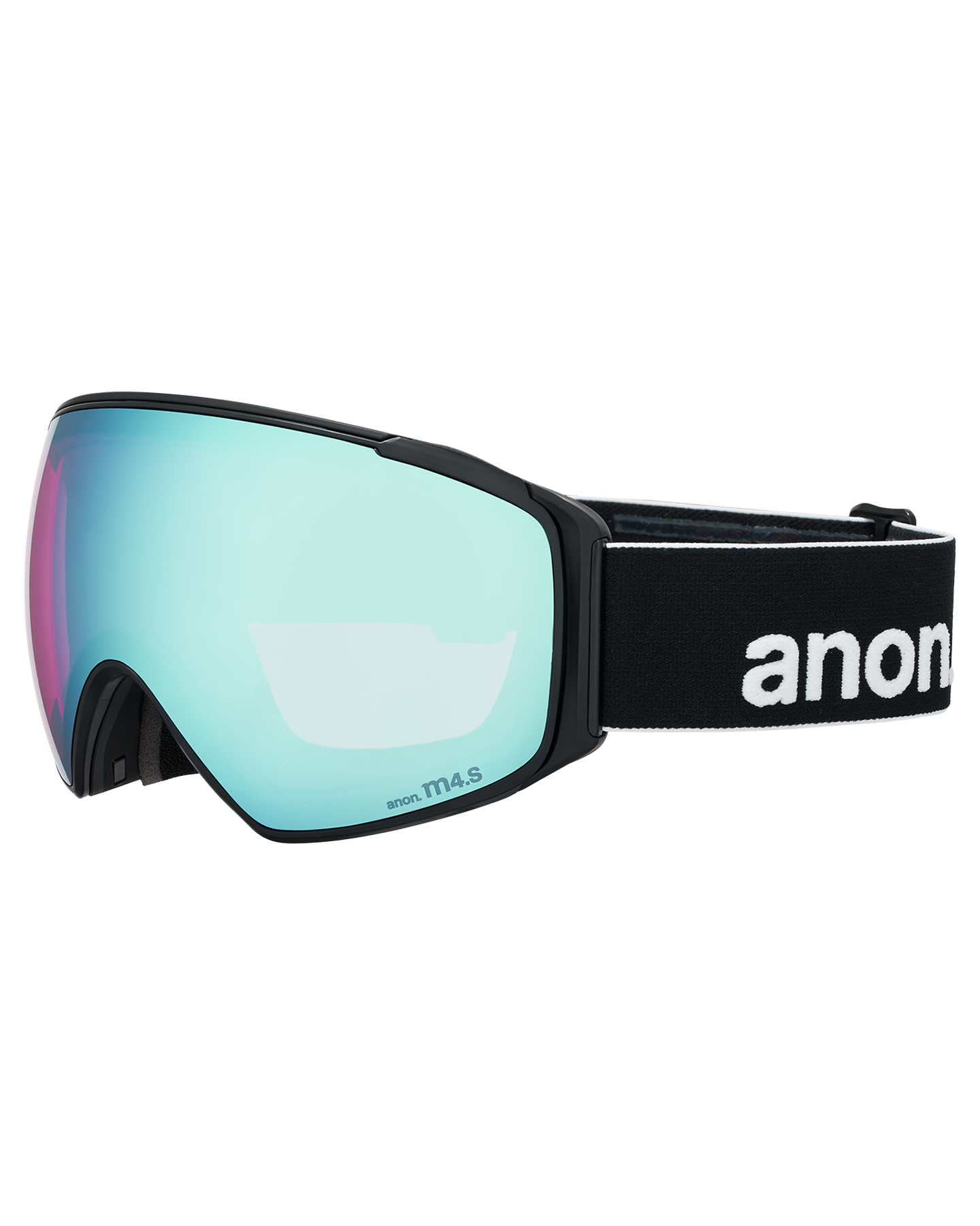 Anon M4S (Toric) Snow Goggles + Bonus Lens + MFI® Face Mask - Black/Perceive Variable Blue Unisex Snow Goggles - Trojan Wake Ski Snow
