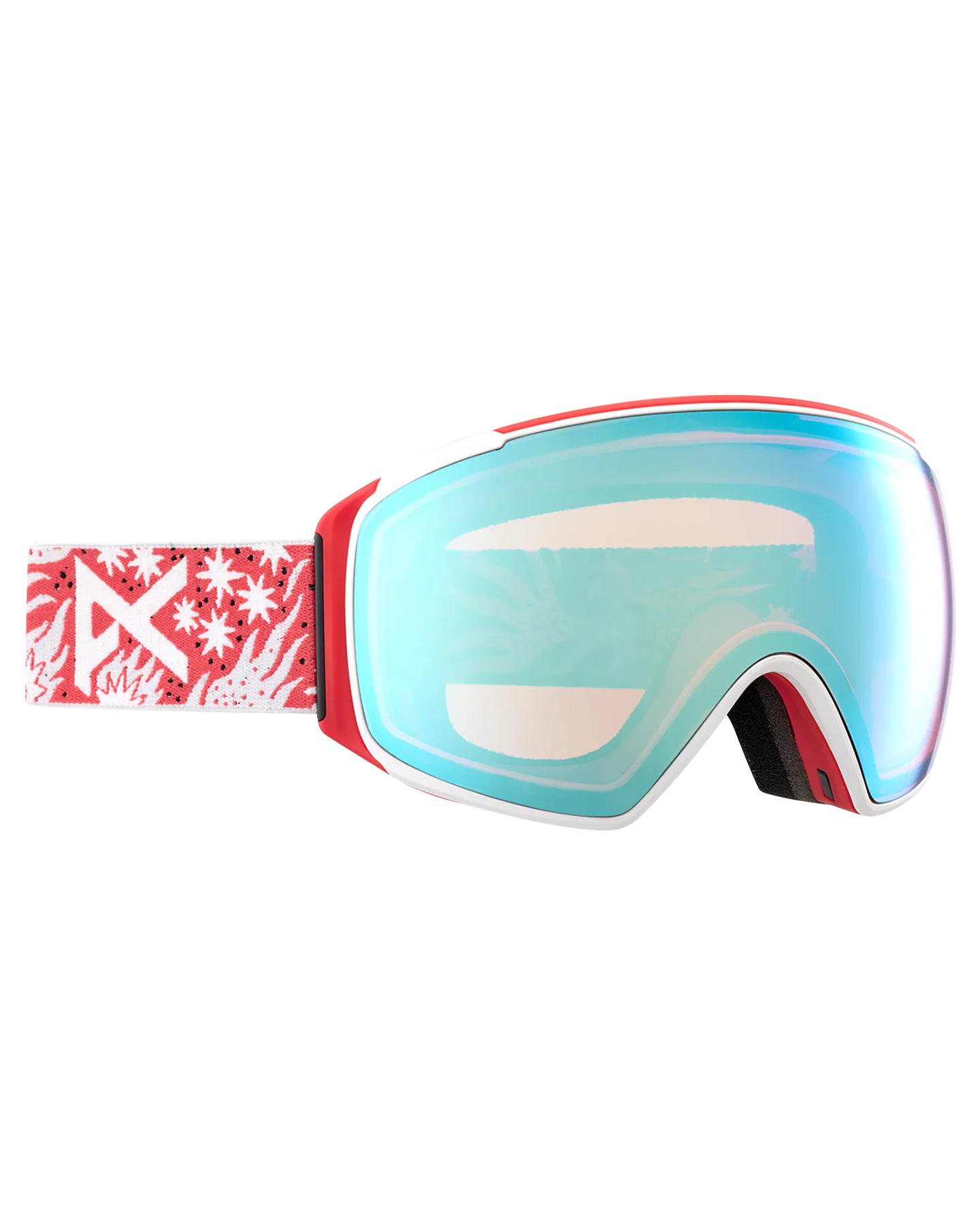 Anon M4S Toric Snow Goggles + Bonus Lens + Mfi® Face Mask - Joshua Noom/Perceive Variable Blue Lens Men's Snow Goggles - Trojan Wake Ski Snow