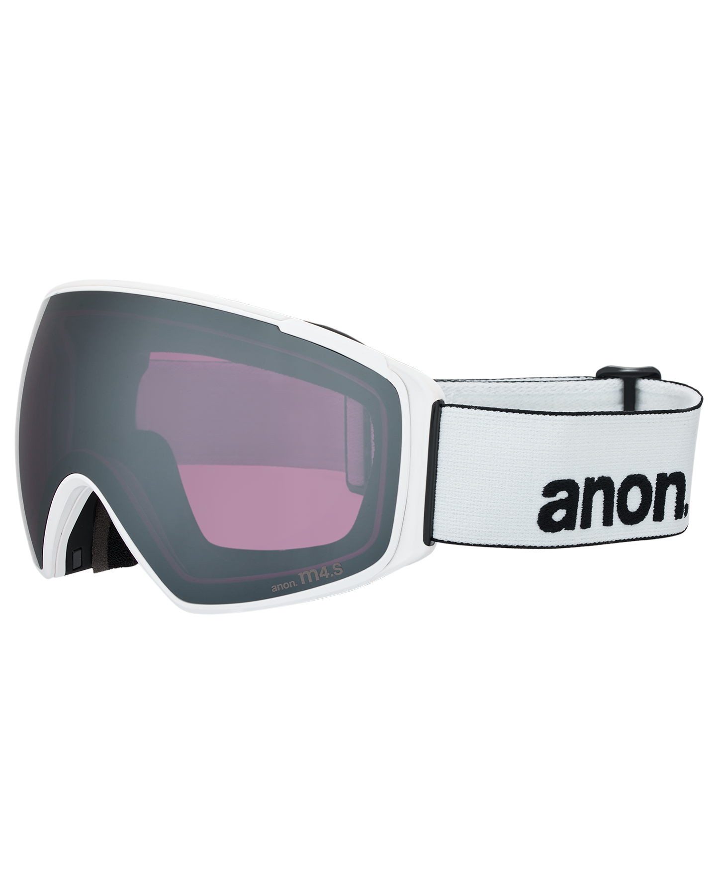 Anon M4S (Toric) Snow Goggles + Bonus Lens + MFI® Face Mask - White/Perceive Sunny Onyx Unisex Snow Goggles - Trojan Wake Ski Snow