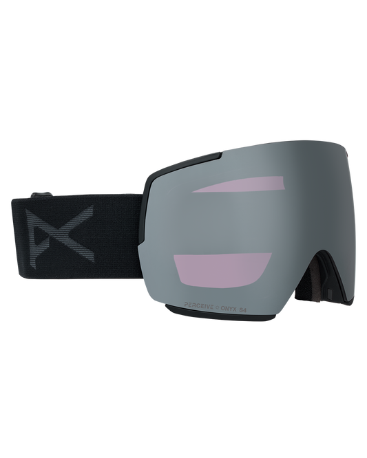 Anon M5 Snow Goggles + Bonus Lens + MFI® Face Mask - Smoke/Perceive Sunny Onyx Unisex Snow Goggles - Trojan Wake Ski Snow