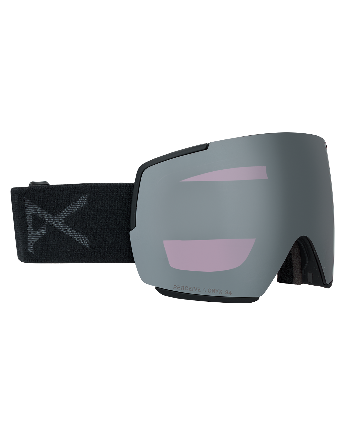 Anon M5 Low Bridge Snow Goggles + Bonus Lens + MFI® Face Mask - Smoke/Perceive Sunny Onyx Unisex Snow Goggles - Trojan Wake Ski Snow