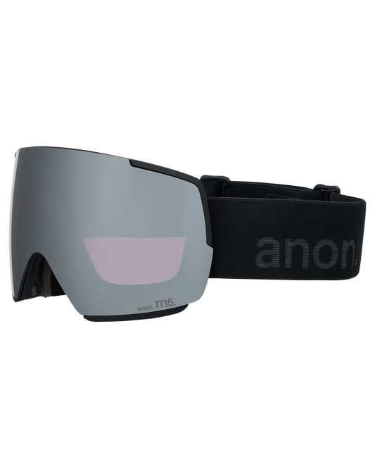 Anon M5 Snow Goggles + Bonus Lens + MFI® Face Mask - Smoke/Perceive Sunny Onyx Unisex Snow Goggles - Trojan Wake Ski Snow