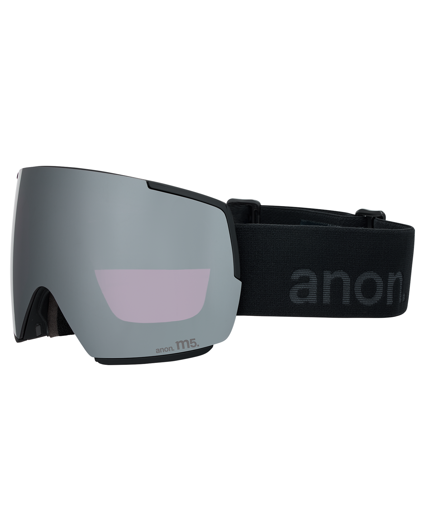 Anon M5 Low Bridge Snow Goggles + Bonus Lens + MFI® Face Mask - Smoke/Perceive Sunny Onyx Unisex Snow Goggles - Trojan Wake Ski Snow