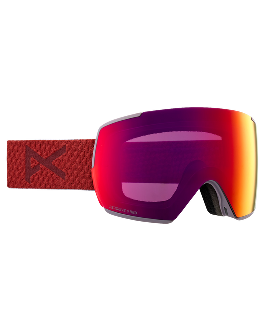 Anon M5 Snow Goggles - Mars/Perceive Sunny Red Lens Men's Snow Goggles - Trojan Wake Ski Snow