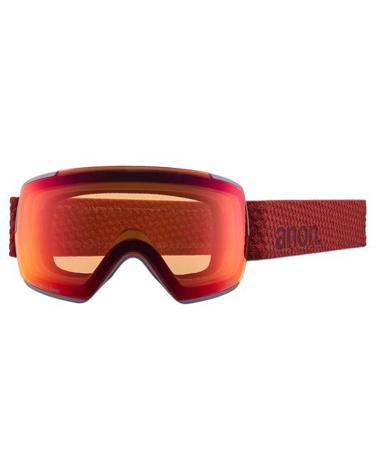 Anon M5 Snow Goggles - Mars/Perceive Sunny Red Lens Men's Snow Goggles - Trojan Wake Ski Snow