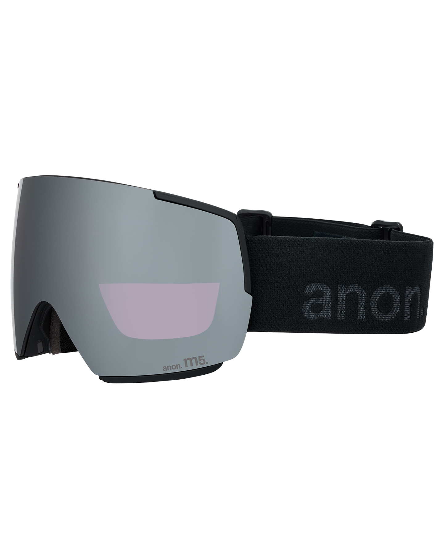 Anon M5S Low Bridge Snow Goggles + Bonus Lens + MFI® Face Mask - Smoke/Perceive Sunny Onyx Unisex Snow Goggles - Trojan Wake Ski Snow