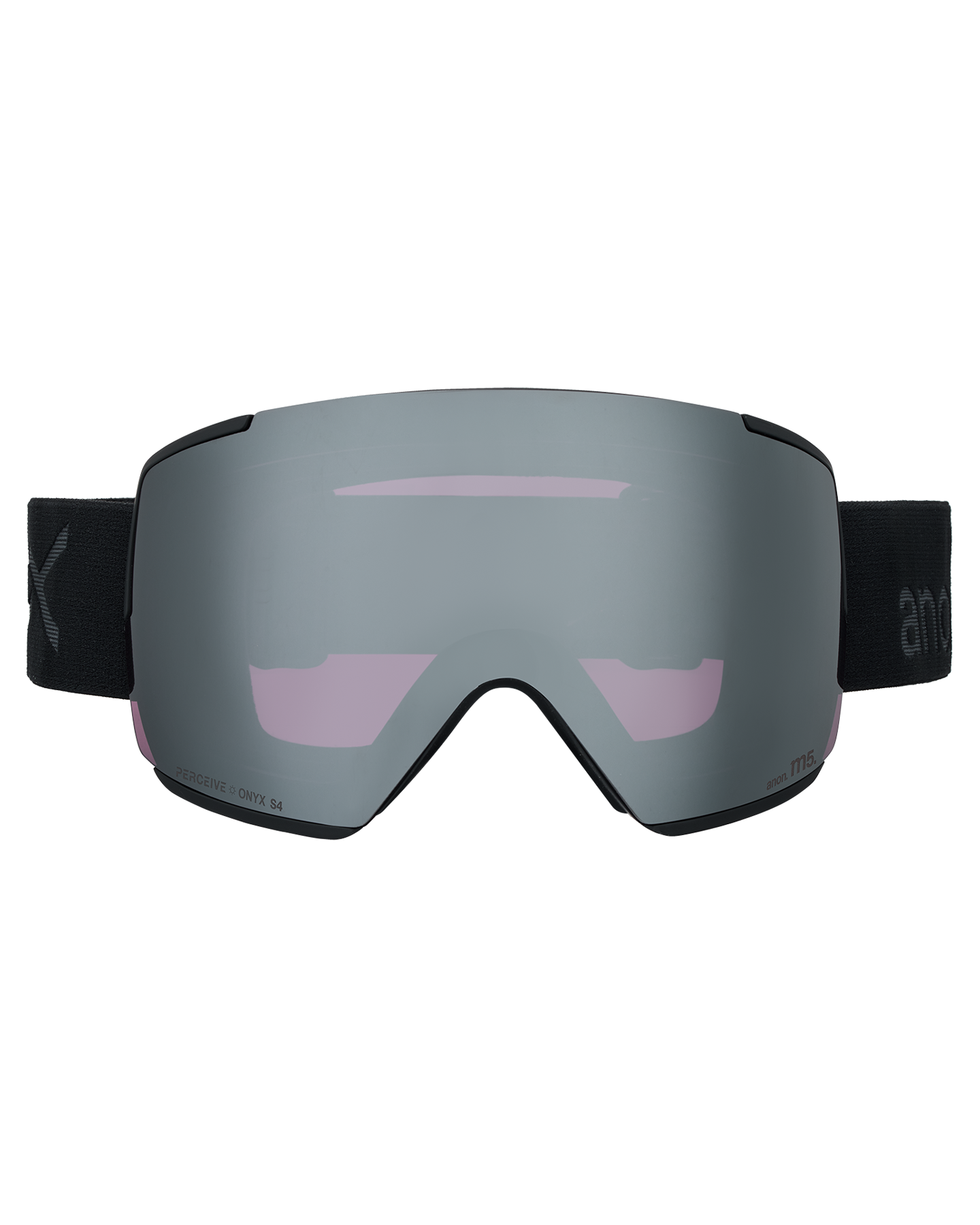 Anon M5S Low Bridge Snow Goggles + Bonus Lens + MFI® Face Mask - Smoke/Perceive Sunny Onyx Unisex Snow Goggles - Trojan Wake Ski Snow