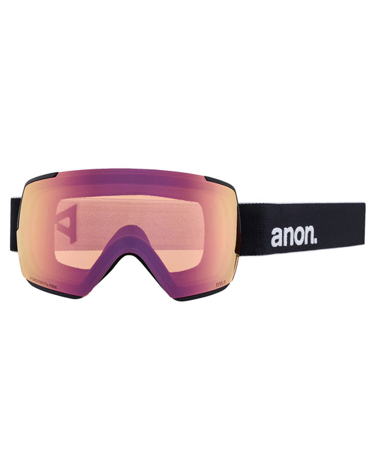 Anon M5S Snow Goggles - Black/Perceive Variable Blue Lens Men's Snow Goggles - Trojan Wake Ski Snow