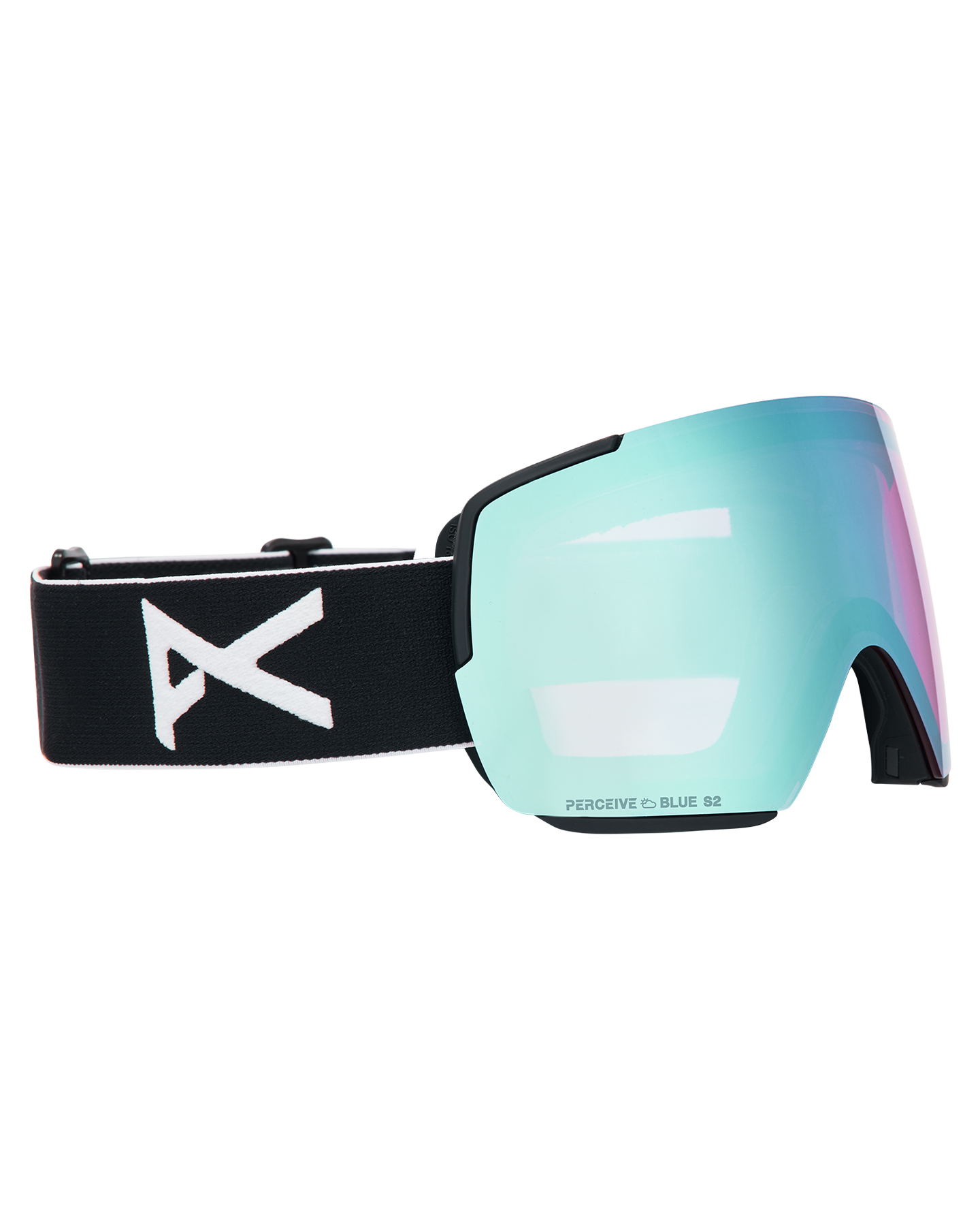 Anon M5S Snow Goggles + Bonus Lens + MFI® Face Mask - Black/Perceive Variable Blue Unisex Snow Goggles - Trojan Wake Ski Snow